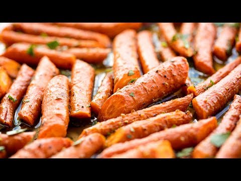 How to Make Honey Roasted Carrots | The Stay At Home Chef