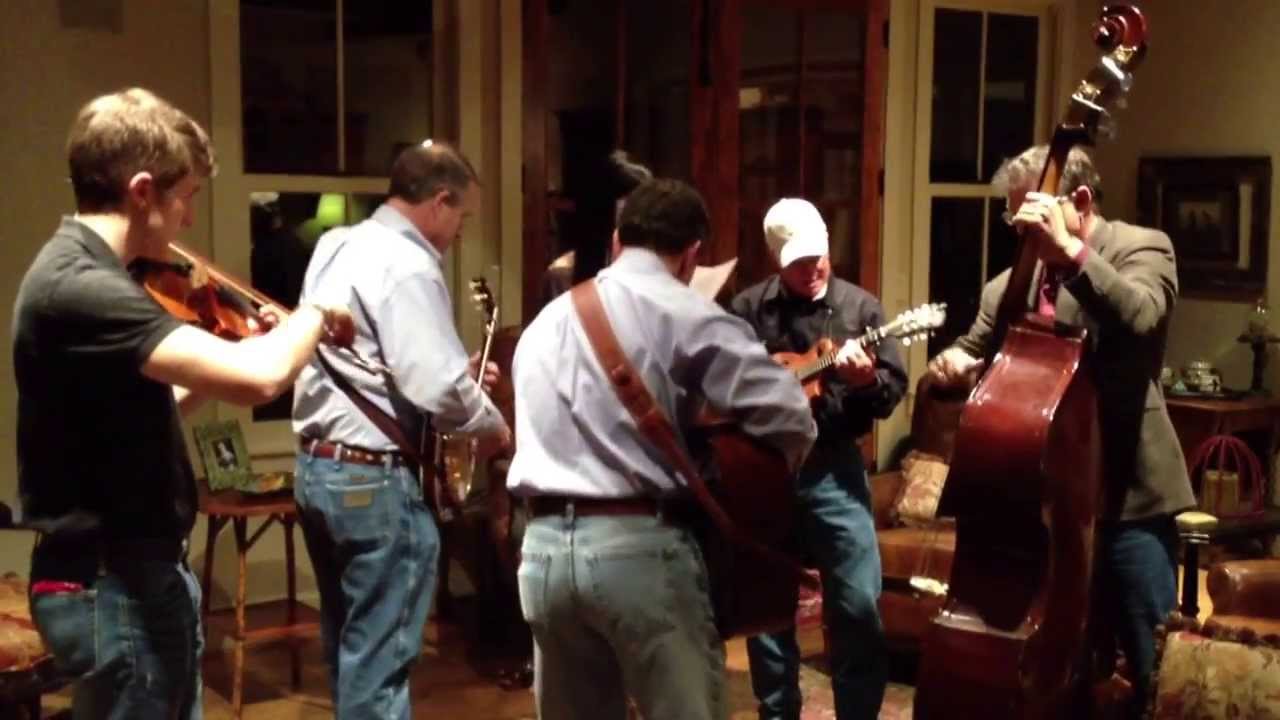 Haywire Acoustic Bluegrass Band singing "Moon Dance"