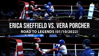 FULL FIGHT | Erica Sheffield v Nathan Vera Porcher | Road To Legends