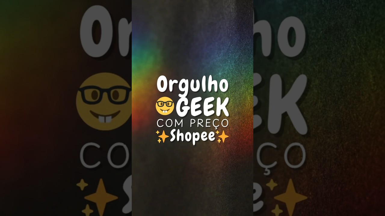 🕹️ Orgulho Geek com preço de camelô digital