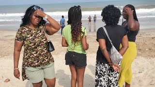 BUILDING IN GHANA,A VISIT TO KPONE BEACH.|| THE QUARSHIE'S Vlog # 53