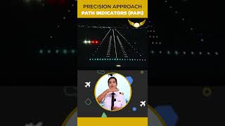 What Are PAPI Lights? Precision approach path indicator Explained #shorts