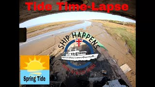 High Tide Time Lapse Onboard Sarinda ML1392