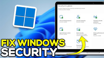 How to FIX Windows Security Not Opening on Windows 11 - Easy Guide