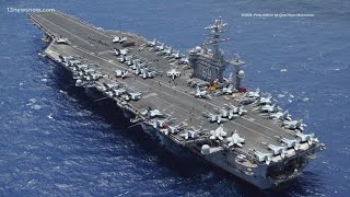 USS Dwight D. Eisenhower carrier strike group prepares to deploy