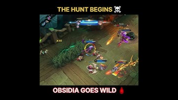 Obsidia Savage! 👑 #mobilelegends#obsidia #mlbb