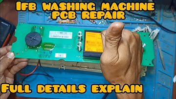 IFB front load washing machine pcb repair || By Perfect Technician Mysore