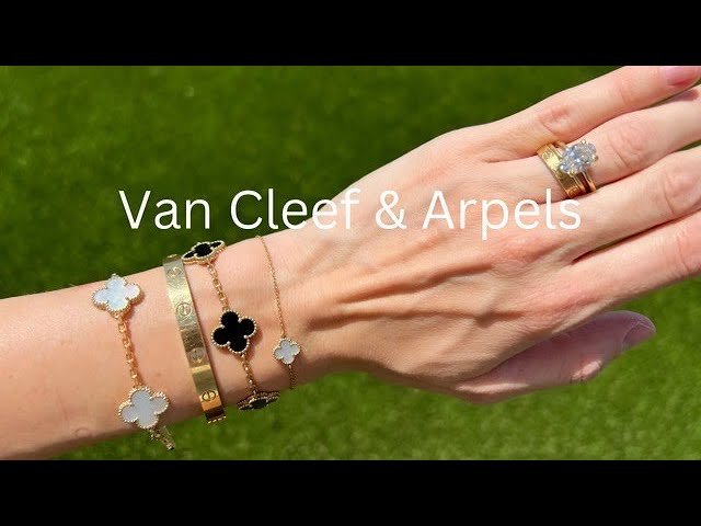 ✨🖤 Vancleef and Arpels Vintage Alhambra in Black Onyx unboxing