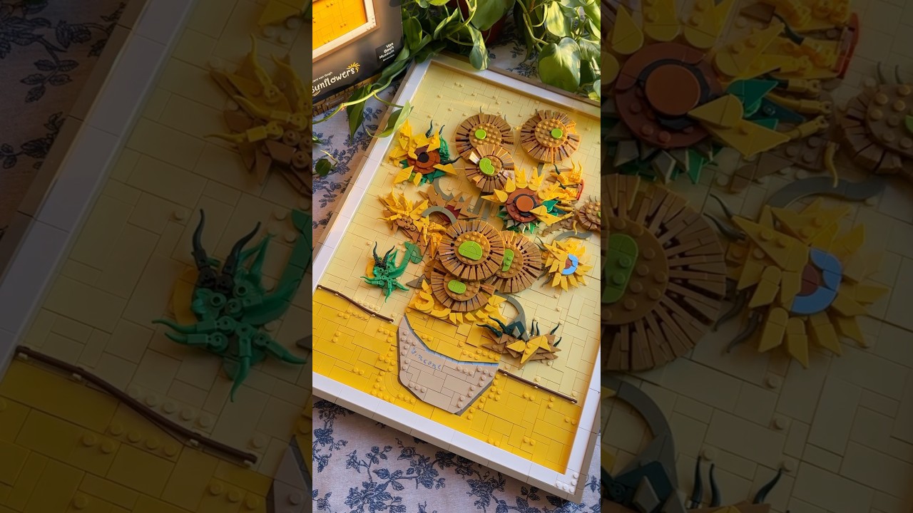 LEGO Art Vincent Van Gogh - Sunflowers 🌻 