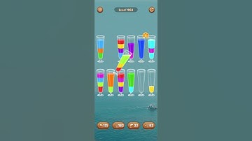 Water color sort level 1968 #androidgameplay #watersortpuzzle #shorts