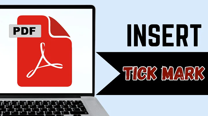 How To Insert Tick Mark in PDF | How to Add a Tick Symbol in a PDF | How To Insert Checkmark in PDF