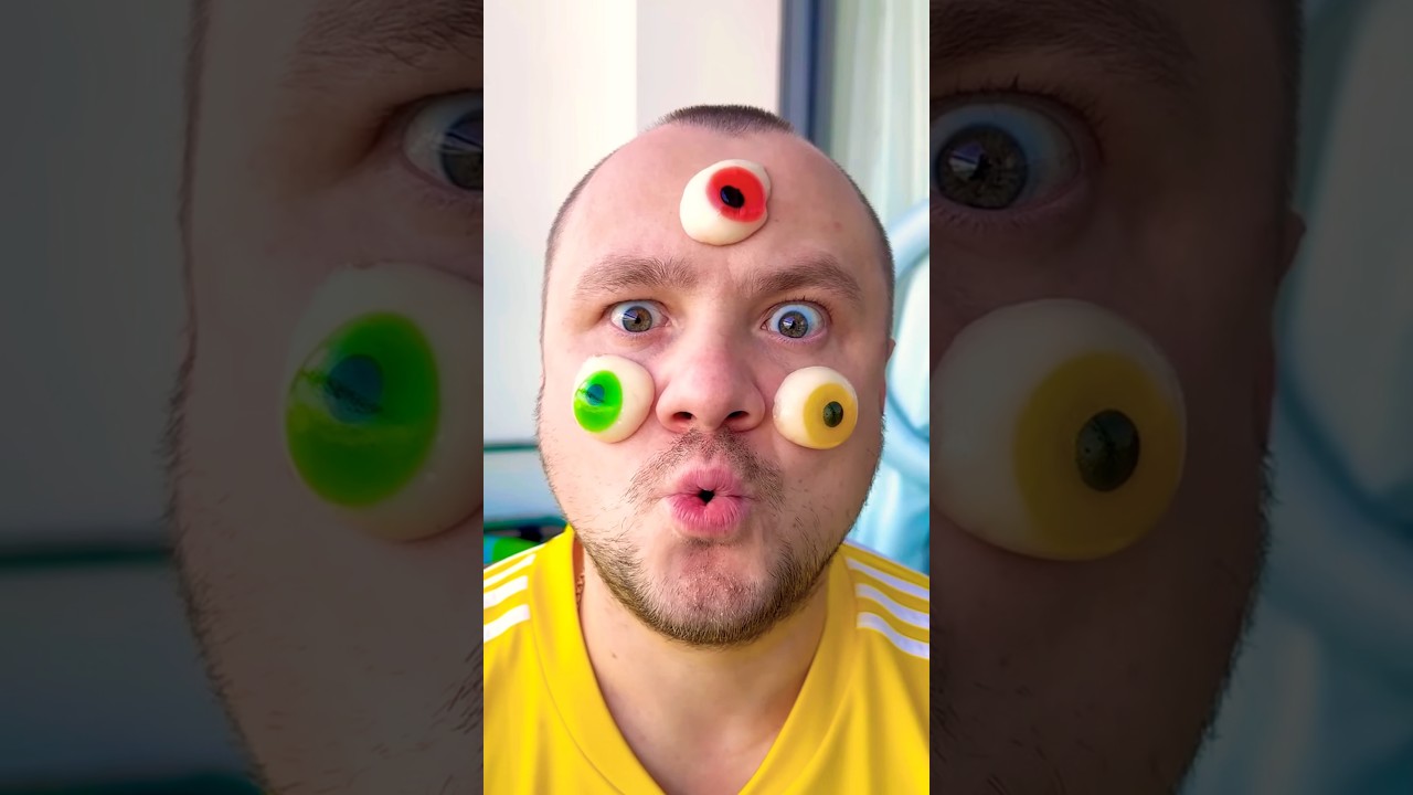 What ah oh with jelly eyball #funny #come