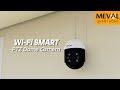 Meval wifi smart ptz dome camera  cctv outdoor nan canggih  meval indonesia