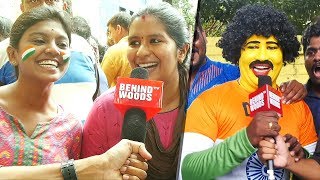 Whistle Podu! IND vs AUS ODI at Chepauk | Thala Dhoni Fans go Crazy! |DC91