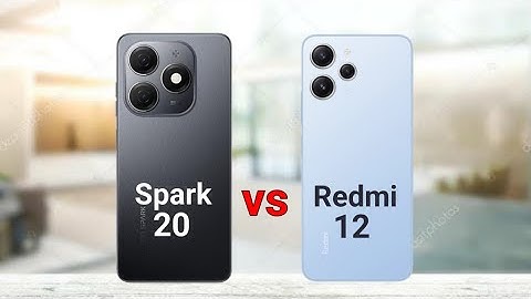 Tecno Spark 20 vs Redmi 12