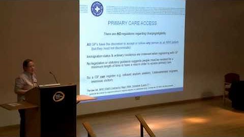 Migrant Health Training Seminars - (1) - Eliminating barriers to healthcare