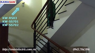 Công tắc cảm ứng tự động bật tắt đèn cầu thang siêu nhạy