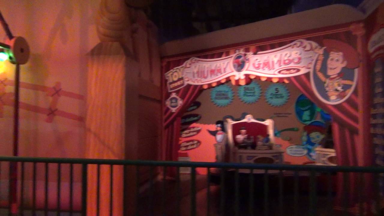 DHS Toy Story Midway Mania Third Track Queue YouTube