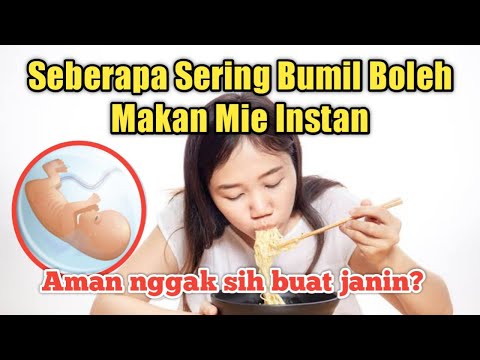 Seberapa Sering Ibu Hamil Boleh Makan Mie Instan?