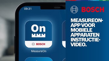 De Bosch MeasureOn-app: alle informatie bij de hand