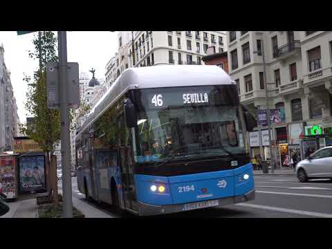 Madrid EMT Buses