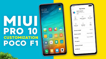 ⚡Install MIUI Pro 10 Rom on POCO F1 | Lots of Customization on MIUI | Android 9 on POCO F1