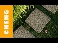 Make DIY Garden Stepping Stones with CHENG Outdoor Concrete Mix