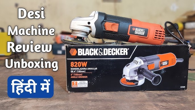 BLACK+DECKER G650-IN Small Angle Grinder Machine for Grinding and