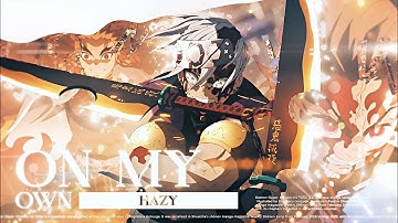 On My Own | Demon slayer 😈 [Amv/Edit]+ Project File 🔥