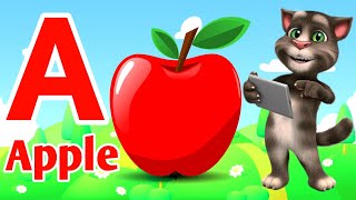 A for apple l अ से अनार | abcd I phonics song