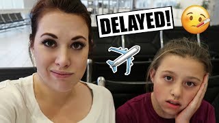 24 HOURS WITH 5 SICK KIDS AT THE AIRPORT!