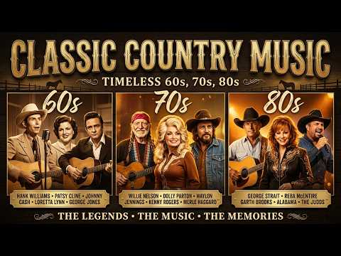Before The Next Teardrop Falls, Green Green Grass of Home🔥Classic Country Music Timeless 60s 70s 80s