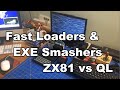 How to Speed Things Up: Sinclair QL EXE Smasher and ZX81/Spectrum (OTLA) Fast Loader