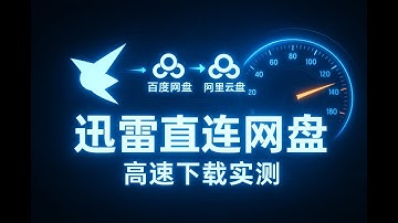 百度网盘限速终结者？迅雷祭出官方大招，直接下载阿里云/百度云文件！实测速度究竟如何？