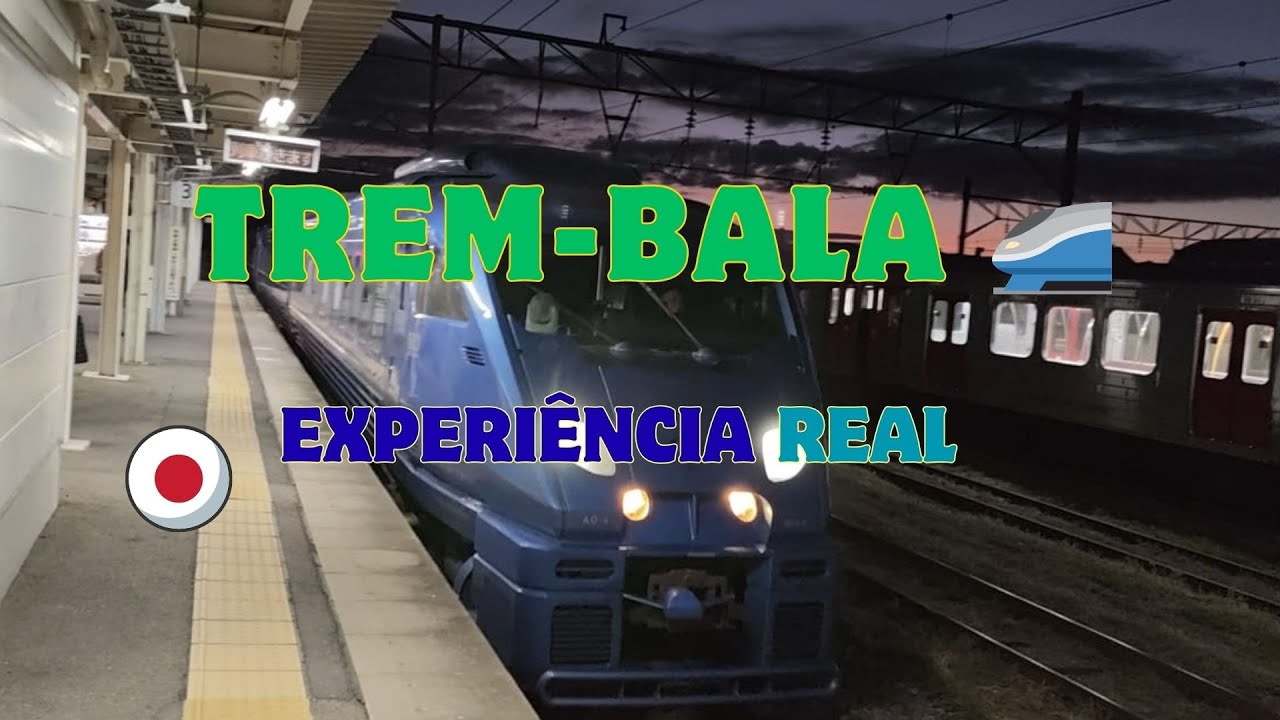 Como é viajar de trem bala no Japão 🇯🇵🚄