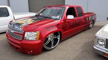 Beautiful Chevy Truck with a crazy Sound system