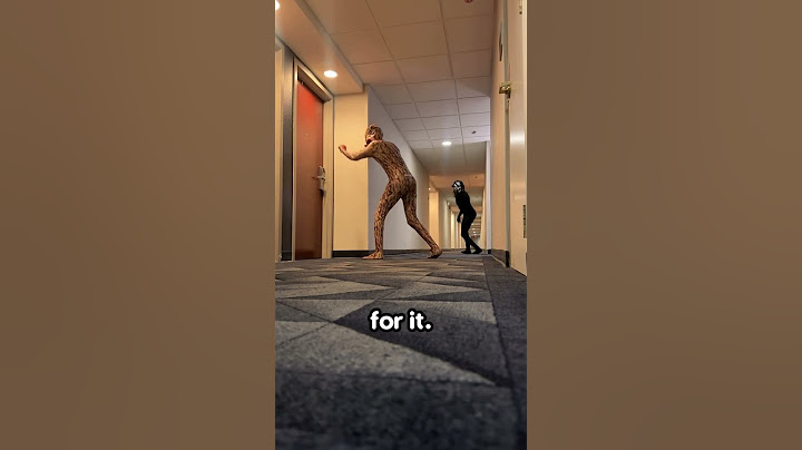 When you ding dong ditch the wrong room 😂