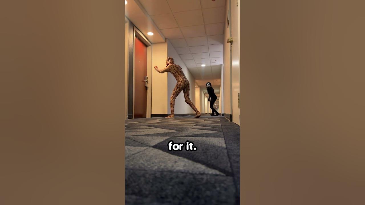 When you ding dong ditch the wrong room 😂
