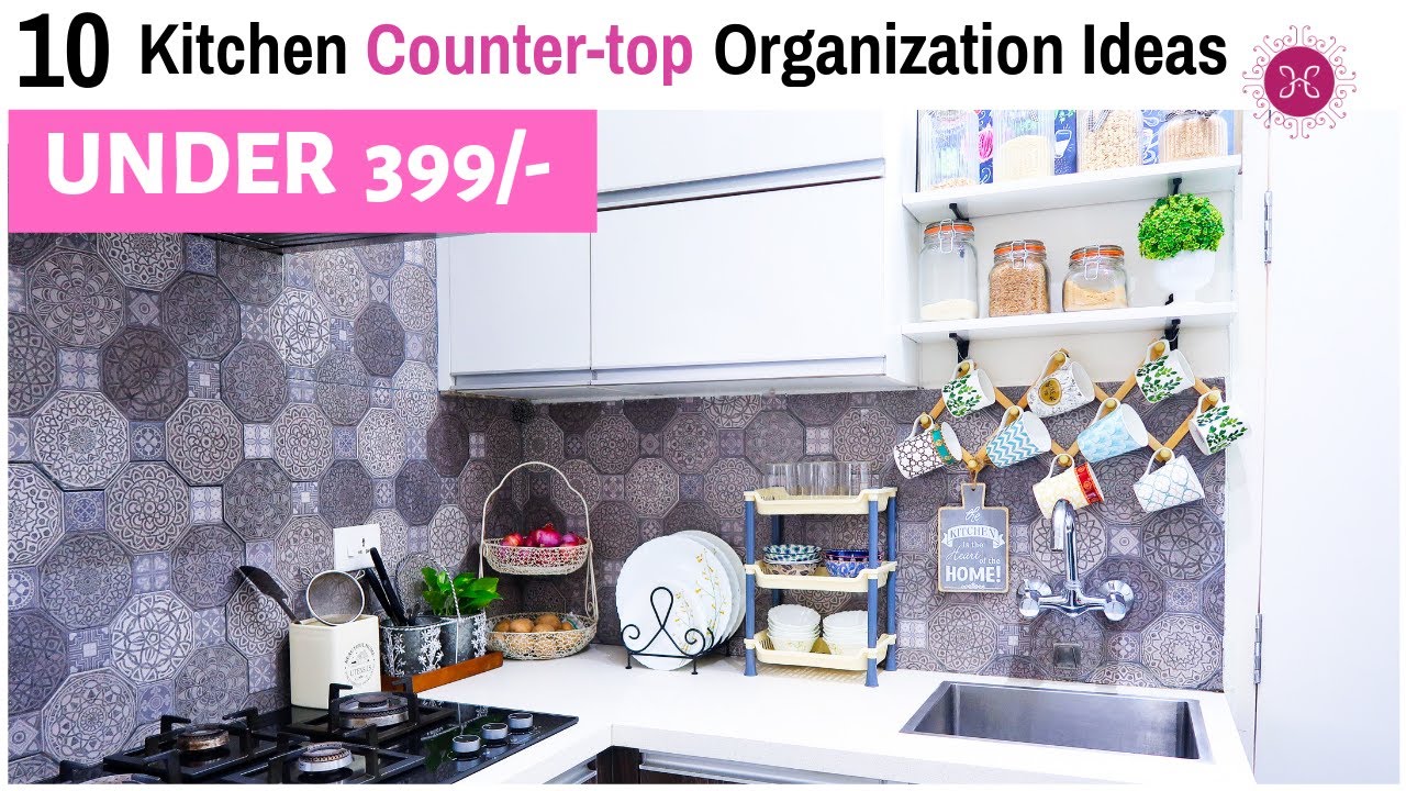 18 Kitchen Organization Ideas   Countertop Organization / Kitchen Decor  Tips / Home HashTag Life