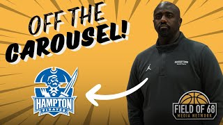 EXCLUSIVE! Hampton's Ivan Thomas on his journey to becoming a head coach! | OFF THE CAROUSEL