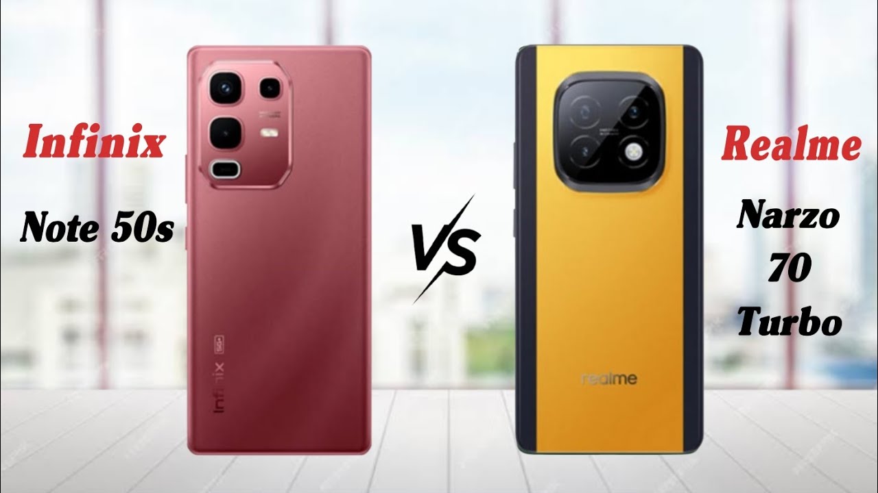 Infinix Note 50s vs Realme Narzo 70 Turbo | Full Comparison - YouTube