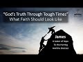 James: A Letter to the Hurting and the Outcast" Intro. Pt. 1