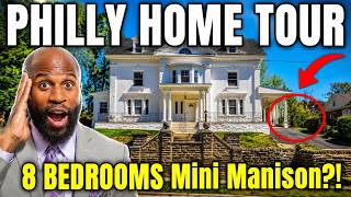 Inside Philadelphia's Rare 8-Bedroom Mini Mansion With a Private Driveway