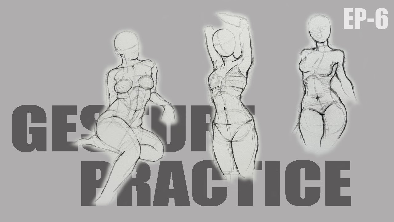 HOW To Improve Your GESTURE DRAWING Step by Step in Real Time - YouTube