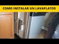 Como instalar un lavaplatos