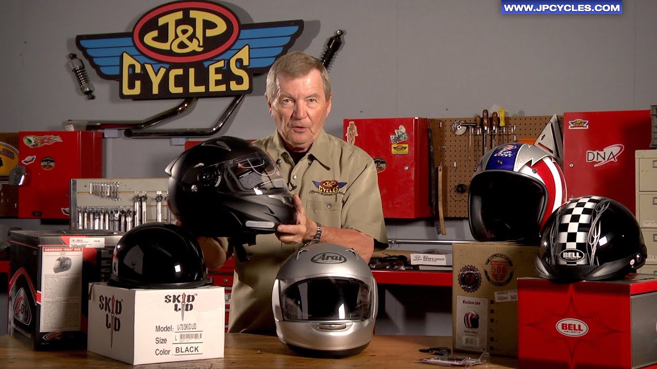 Motorcycle Helmets - Choosing the Right Helmet by J&P Cycles - YouTube