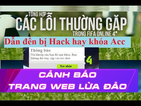 Tài khoản FO4 bị tạm khóa | Acc Fifa Online 4 bị Hack, bị khóa, nguyên nhân & giải pháp | AHuy Vlogs