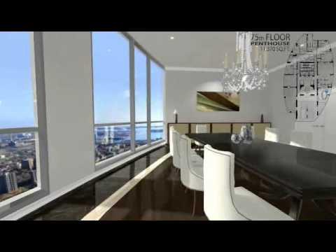 Front Penthouse Virtual Tours Reference: Aura At College Park Penthouse Virtual Tour