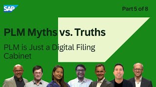 PLM Myths vs. Truths - Part 5 - PLM is a digital filing cabinet and can compromise data security