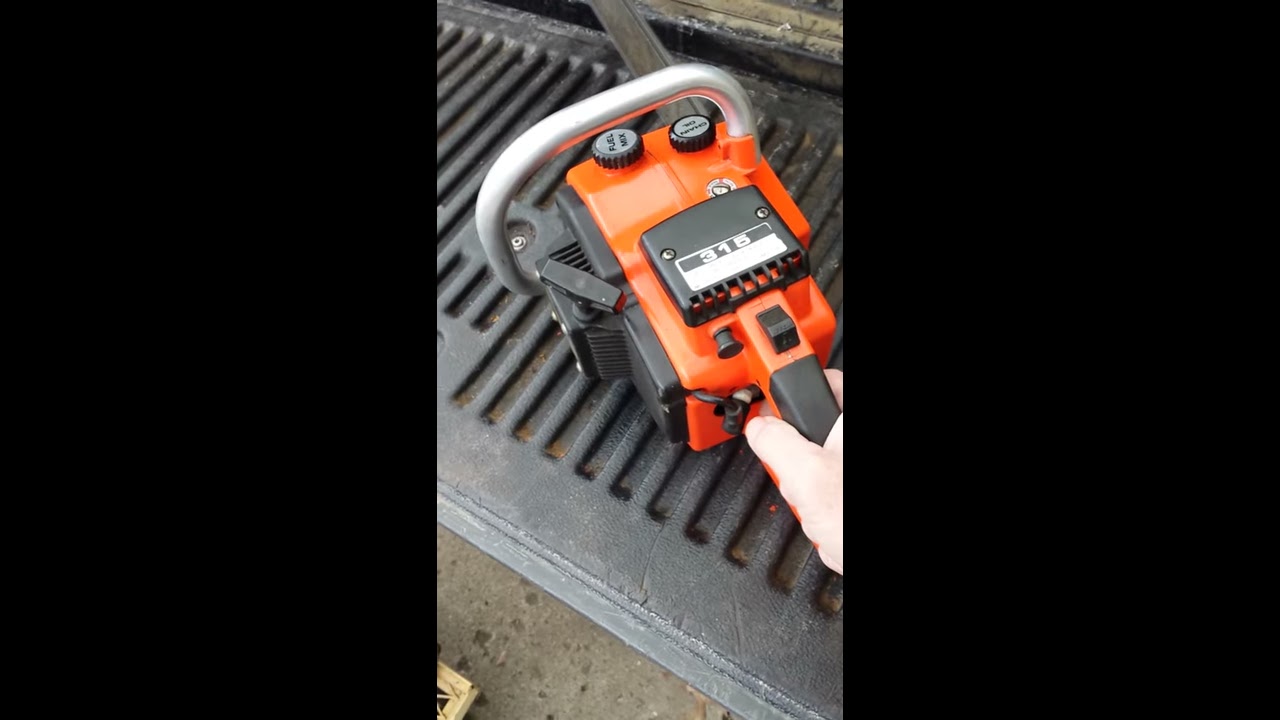 Echo CS315 vintage chainsaw YouTube